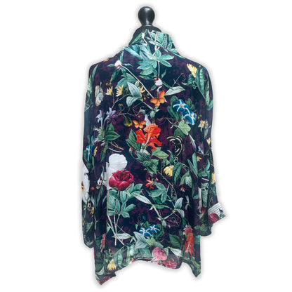 Fleur d'Orleans - Short kimono robe