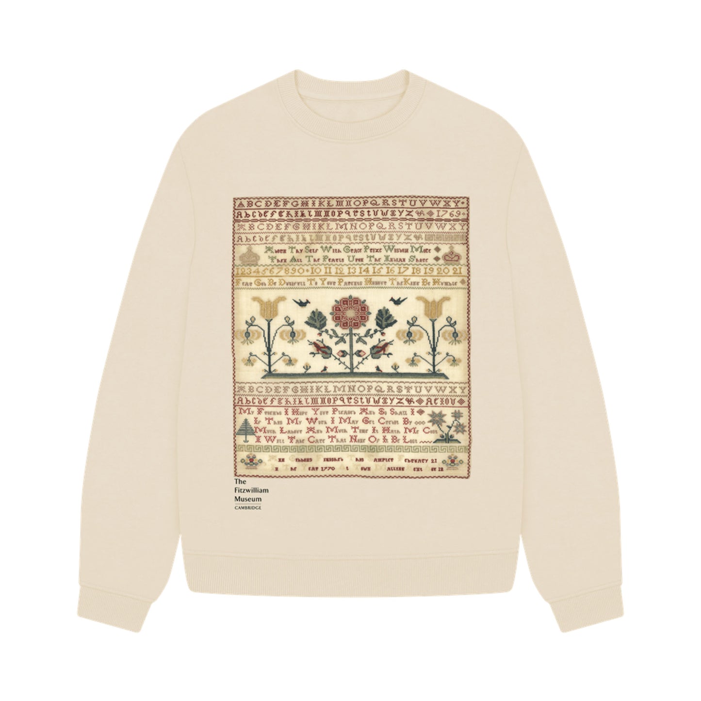 Flower Sampler, Crew neck sweater