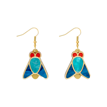 Ancient Fly - Earrings