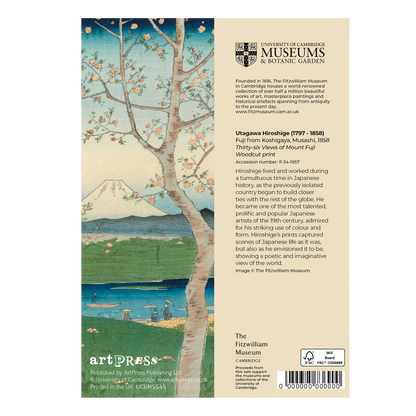 Fuji from Koshigaya - Greeting card