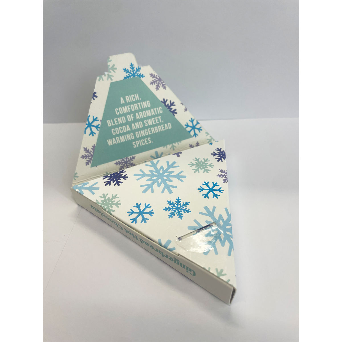 Snow Flakes Gingerbread Hot Chocolate Box