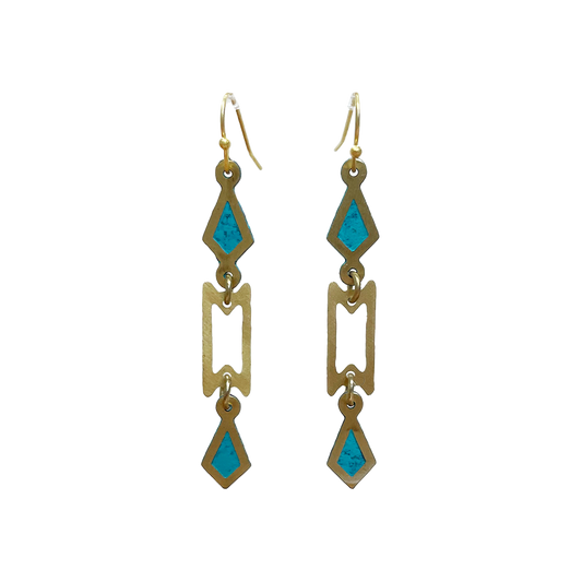 Diamond Bar - Earrings