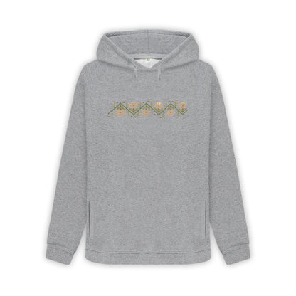 Women's Sampler Flower Band Hoodie