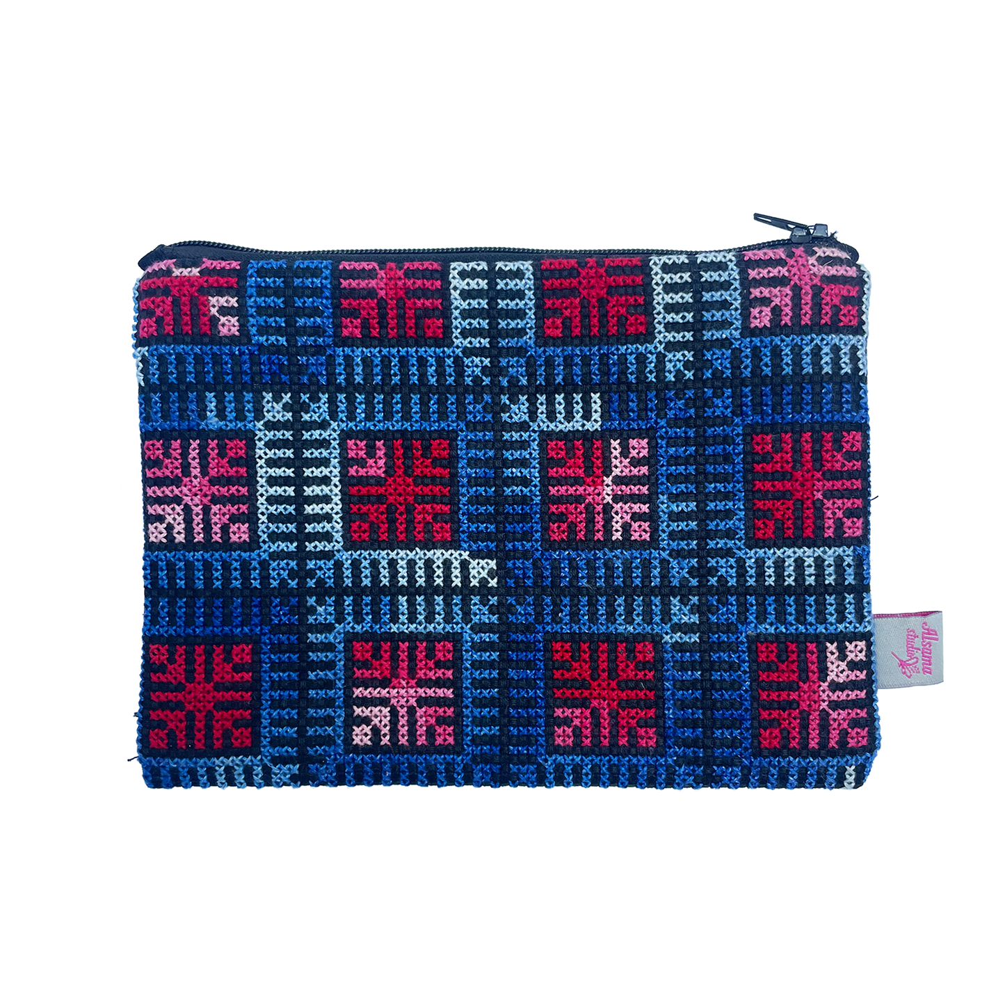Tatreez Embroidery - Zipped purse