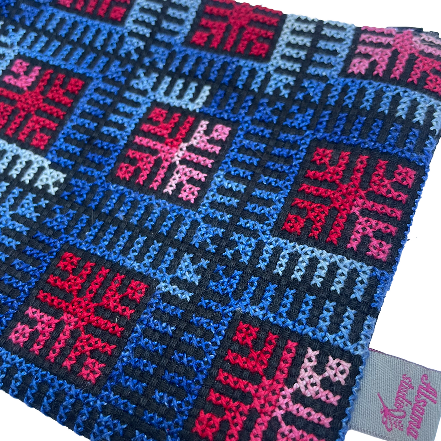 Tatreez Embroidery - Zipped purse