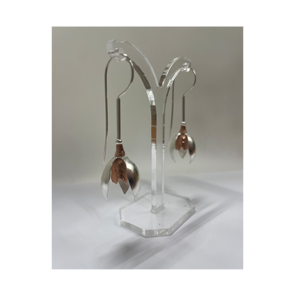 Grumpy Snowdrop - Earrings