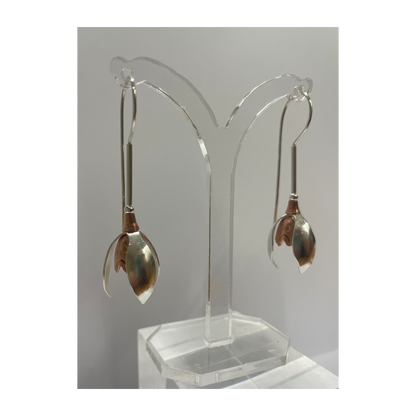 Grumpy Snowdrop - Earrings