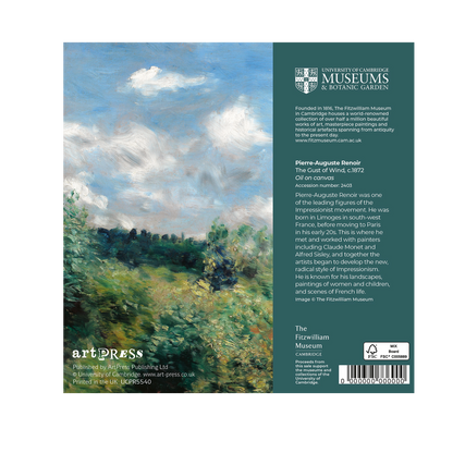 The Gust of Wind - Greeting card