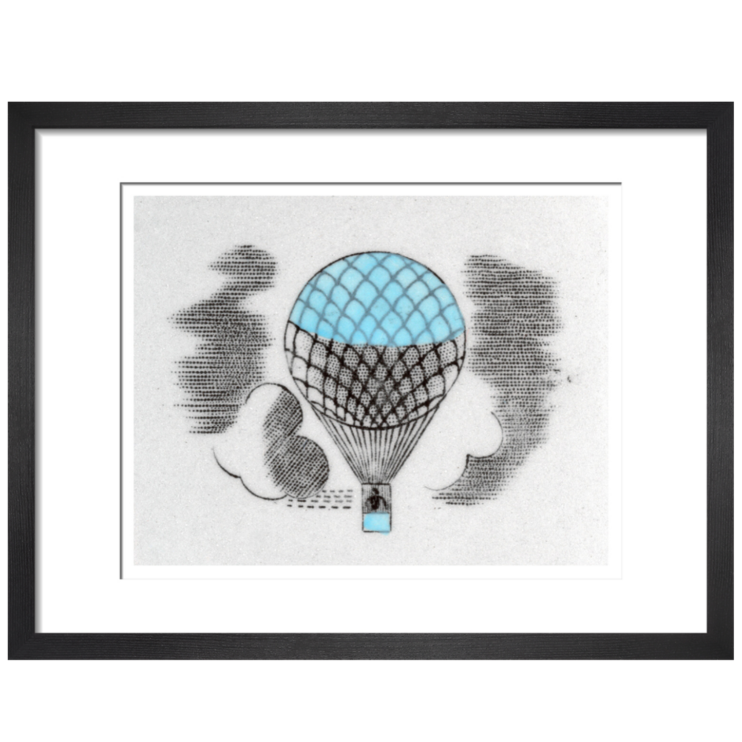 Hot air balloon from 'Travel' series - Art print