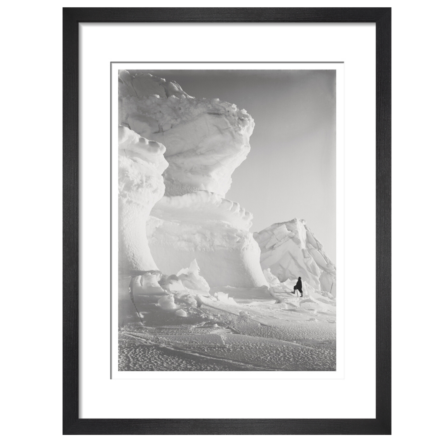 Huge Ice bastion of the Castle Berg - Art print