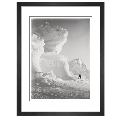 Huge Ice bastion of the Castle Berg - Art print