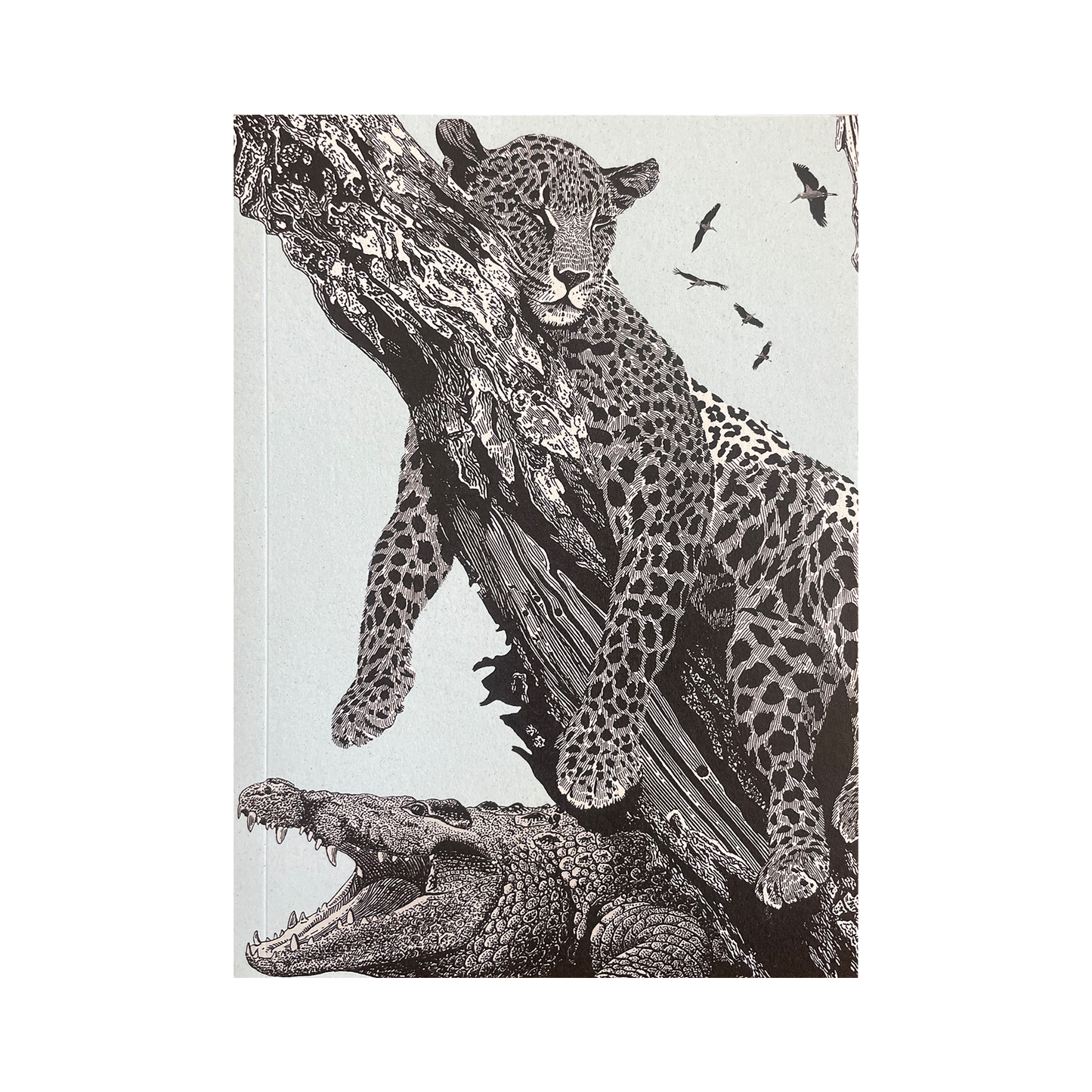 Sleeping Leopard - Eco Notebook