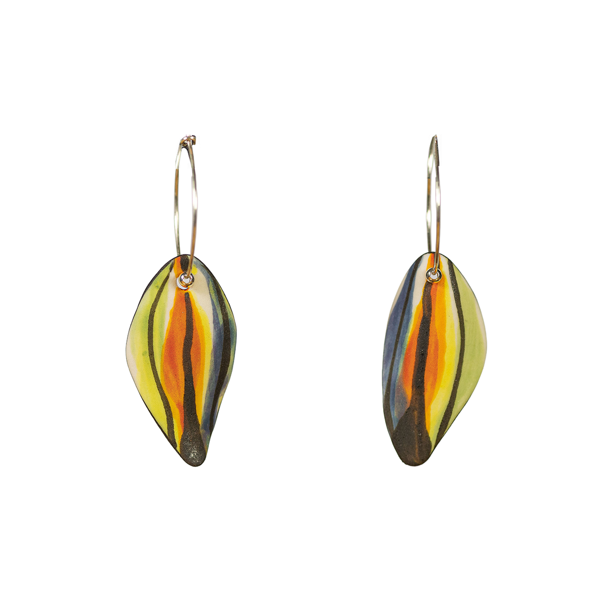 Tulip Ceramics - Hoop earrings
