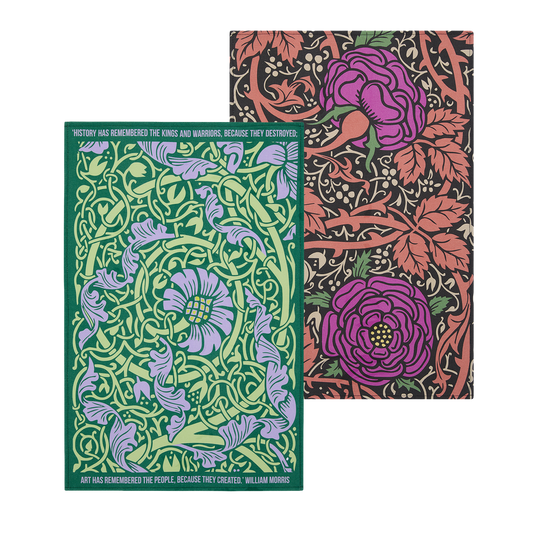 Kelmscott in Colour - Tea towel set