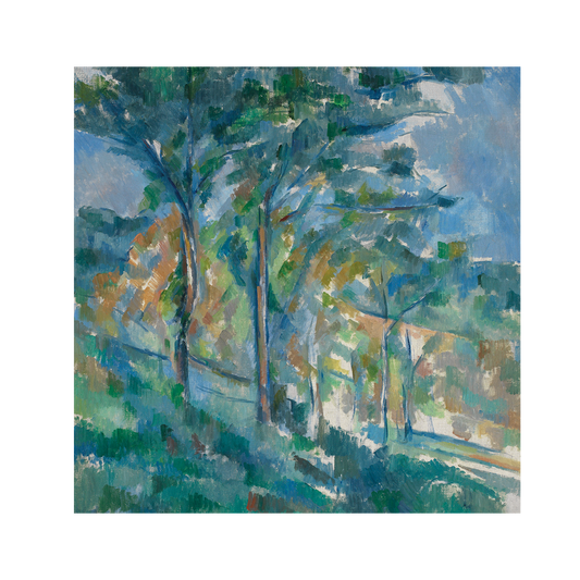 Landscape, Cezanne - Greeting card