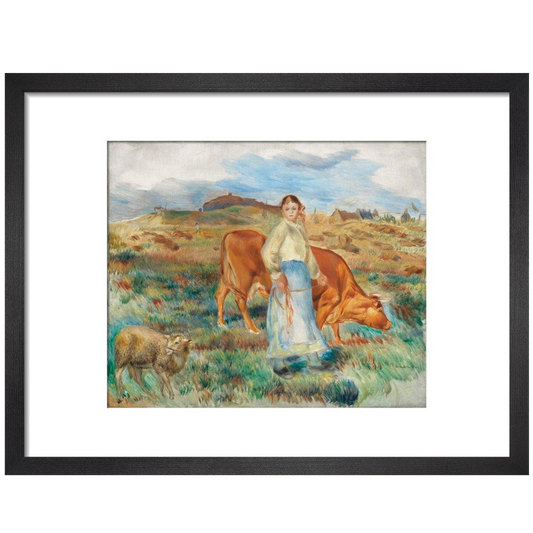 Le retour des champs - Art print