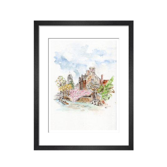 Magdalene College, Cambridge - Art Print