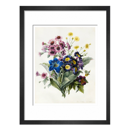 Mixed Flowers - Art print