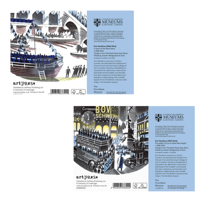Eric Ravilious, Boat Race Day and Night - Card wallet