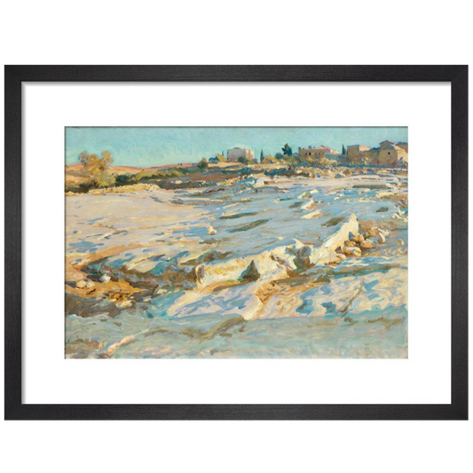 Near the Mount of Olives, Jerusalem - Art print