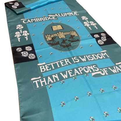 Newnham College Silk Scarf - Alumnae Banner