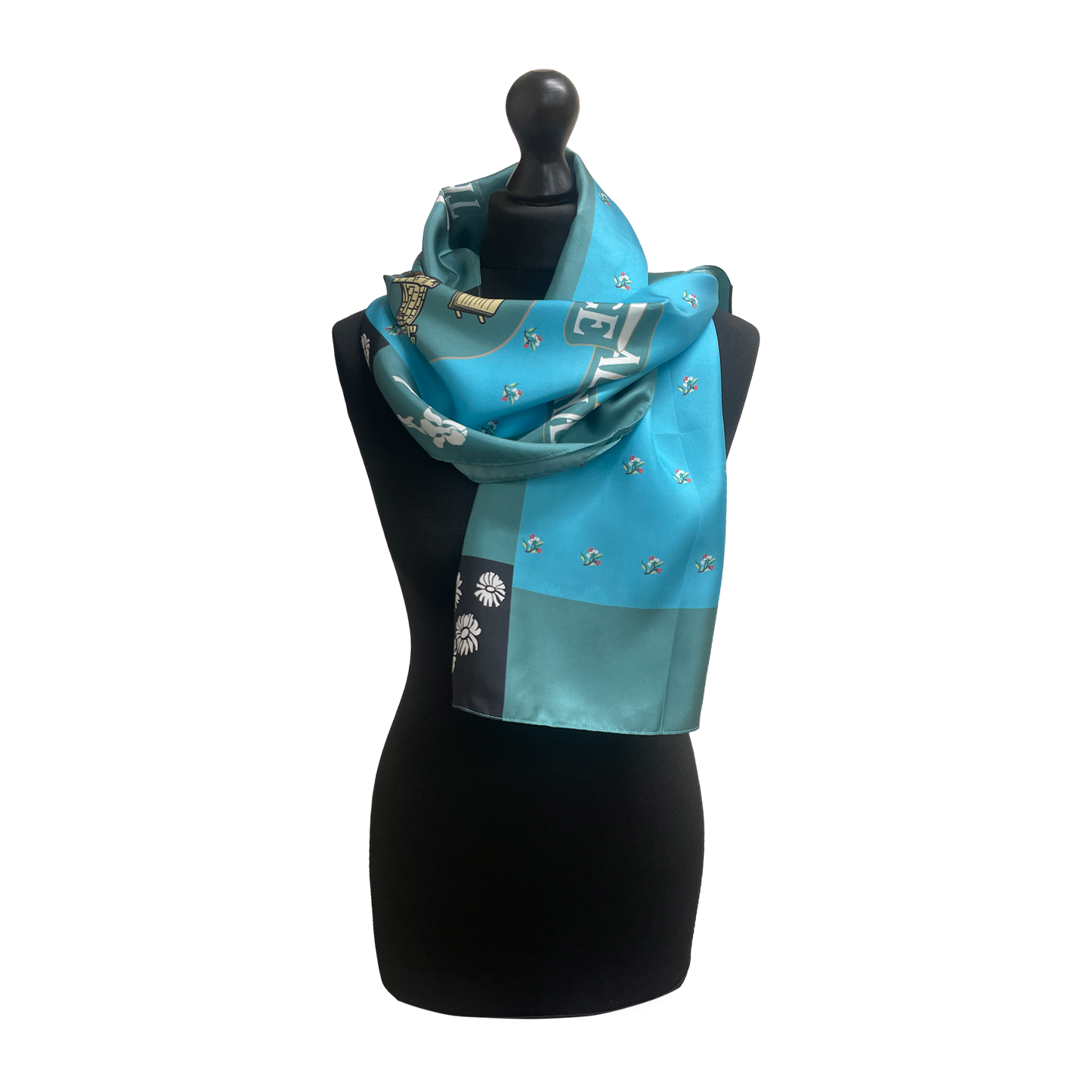 Newnham College Silk Scarf - Alumnae Banner