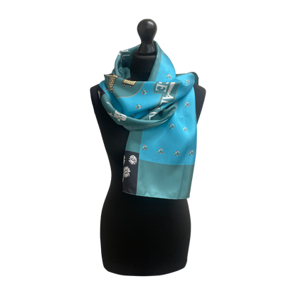 Newnham College Silk Scarf - Alumnae Banner