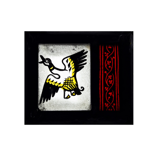 Flying Duck - Stained glass decoration