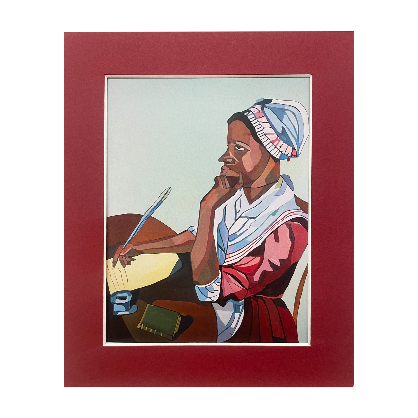 Phillis Wheatley - Mounted print