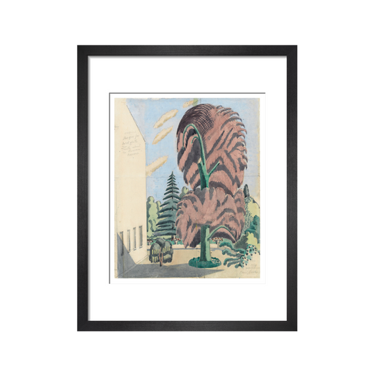 Design for backcloth, The Truth about the Russian Dancers - Art Print