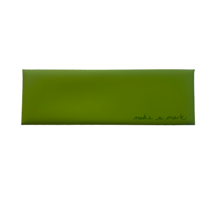 Make a Mark Pen and Pencil Pouch - Green