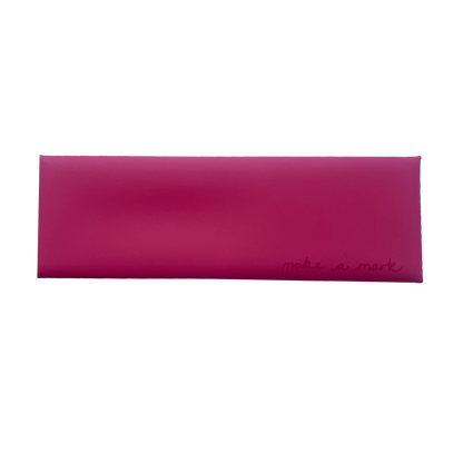 Make a Mark Pen and Pencil Pouch - Raspberry Pink