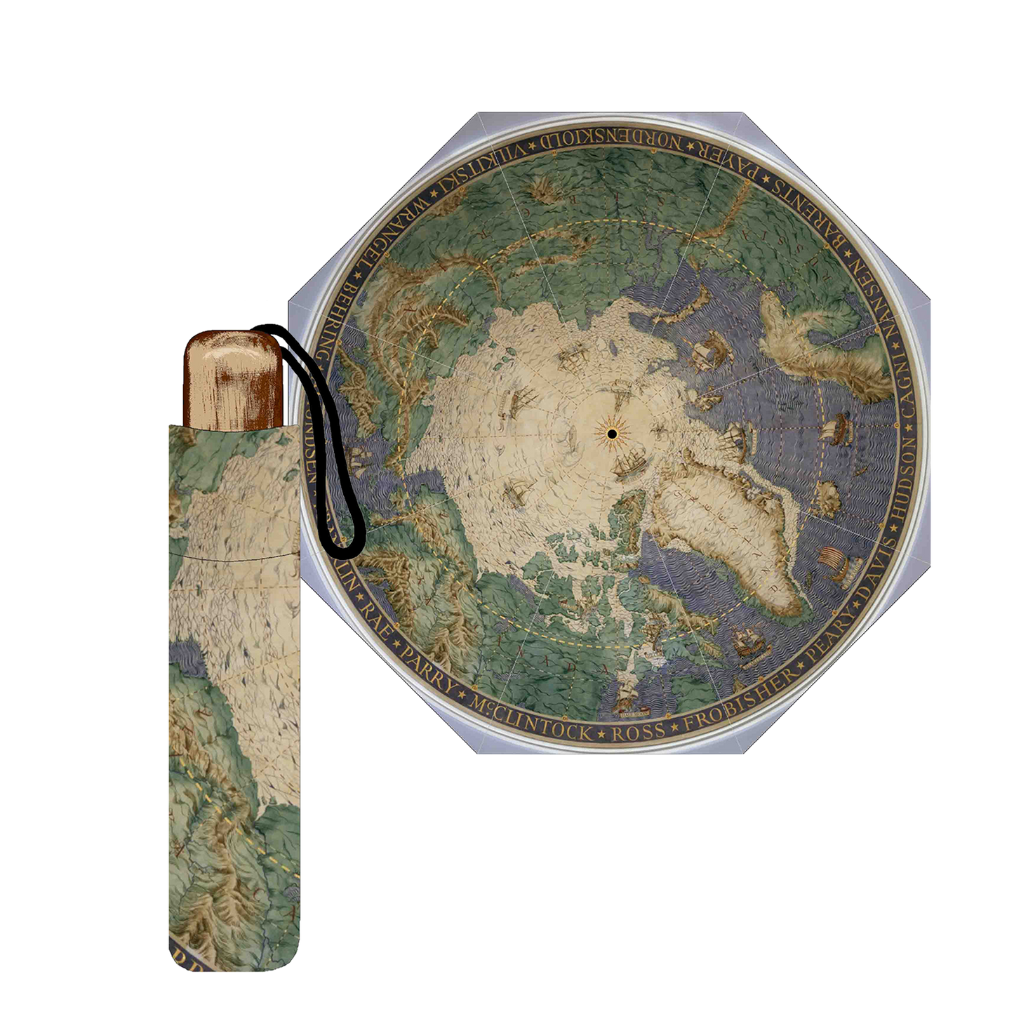 Polar Museum Arctic Map - Umbrella