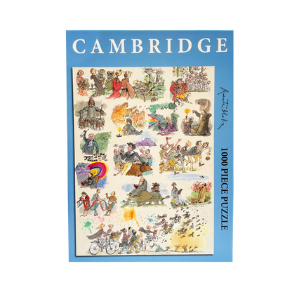 Cambridge 800: An Informal Panorama by Quentin Blake - 1000 piece jigsaw puzzle