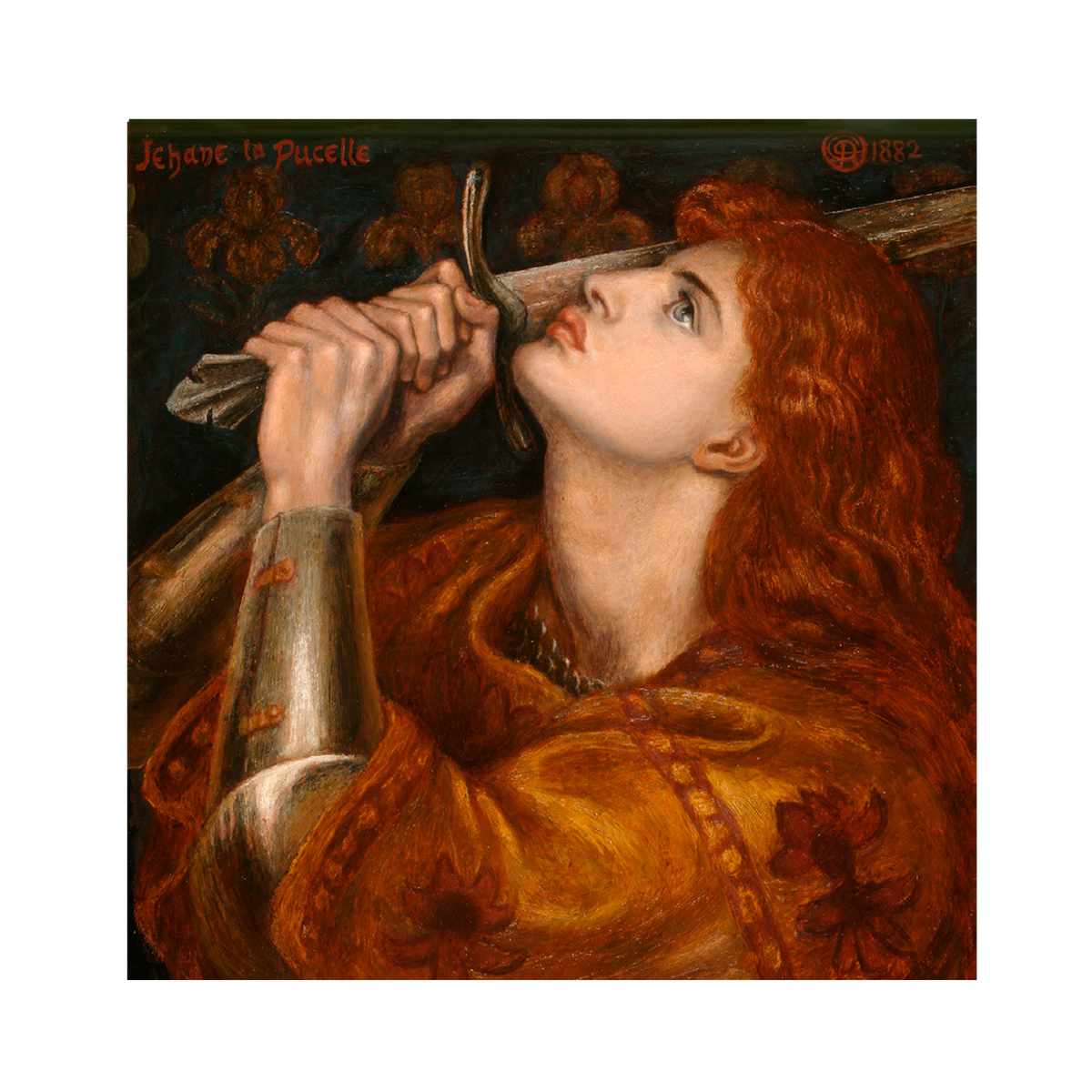 Joan of Arc - Greeting card