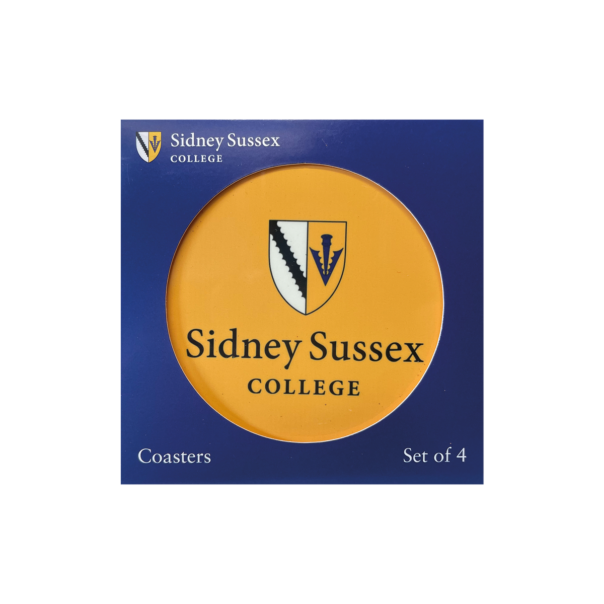 Sidney Sussex College - Set of 4 Ceramic Coasters