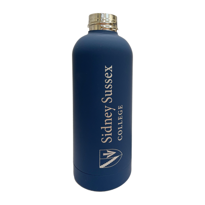 Sidney Sussex College - Navy Water bottle