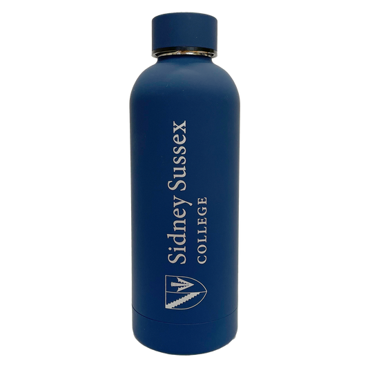 Sidney Sussex College - Navy Water bottle