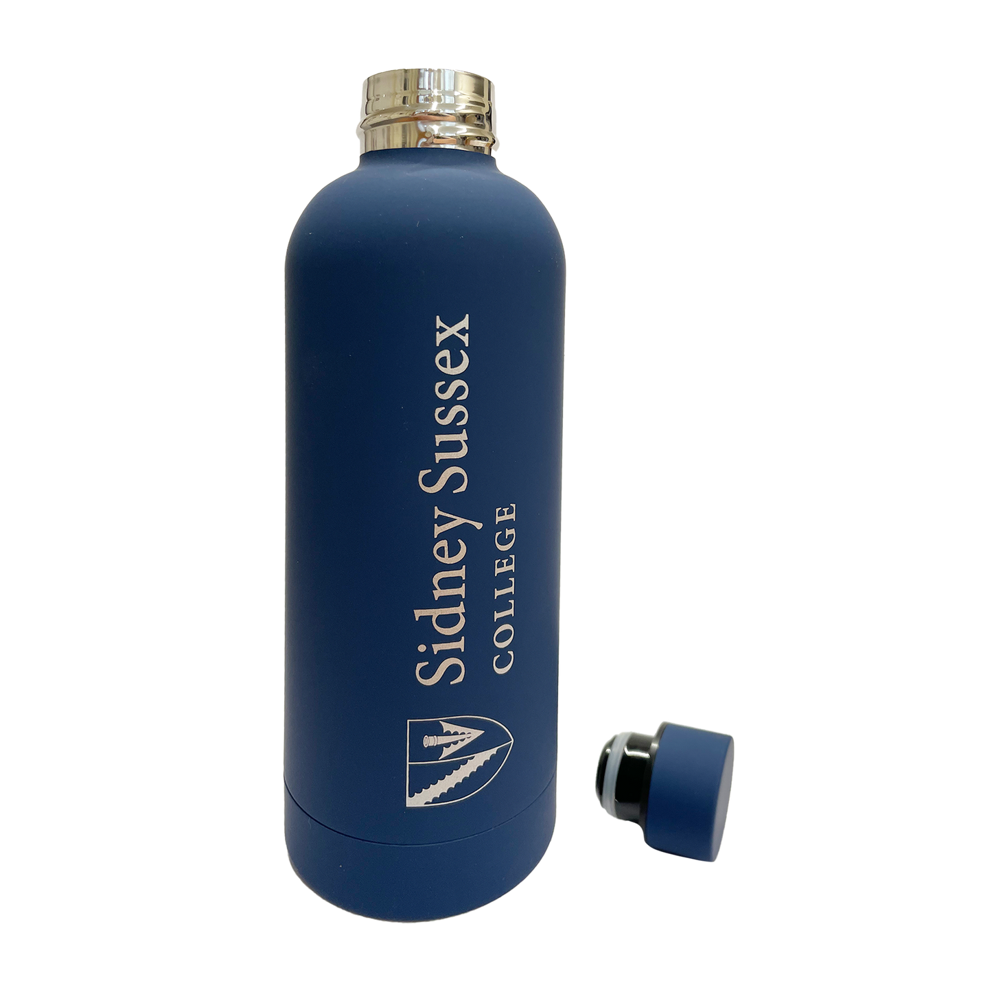 Sidney Sussex College - Navy Water bottle