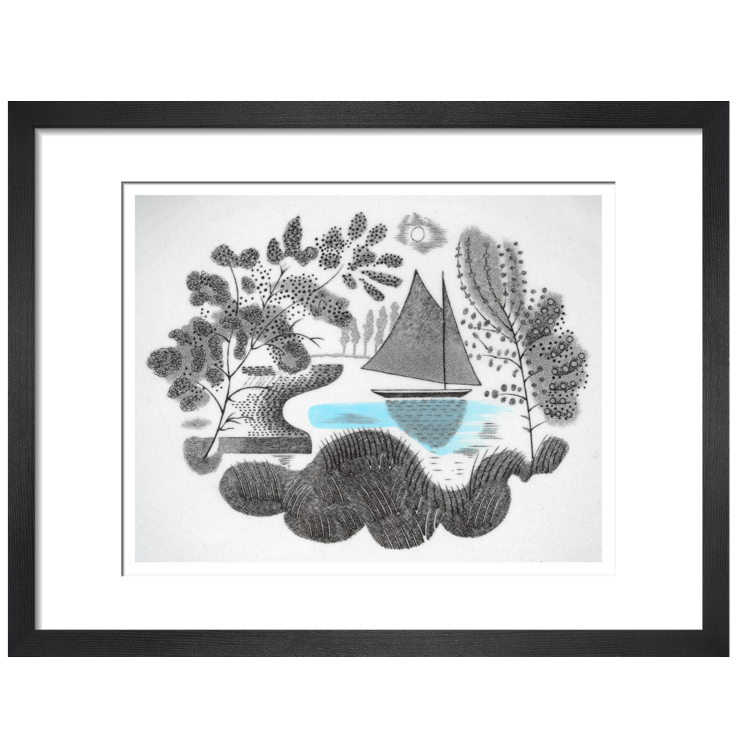 Sailing Boat from 'Travel' series - Art print