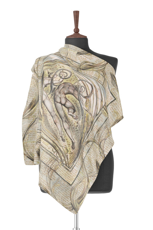 Enitharmon Slept - Silk square scarf