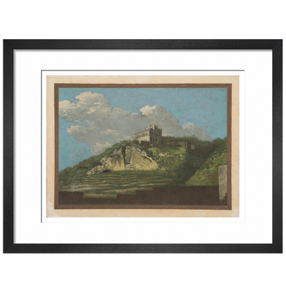 Scene near Naples - Art print