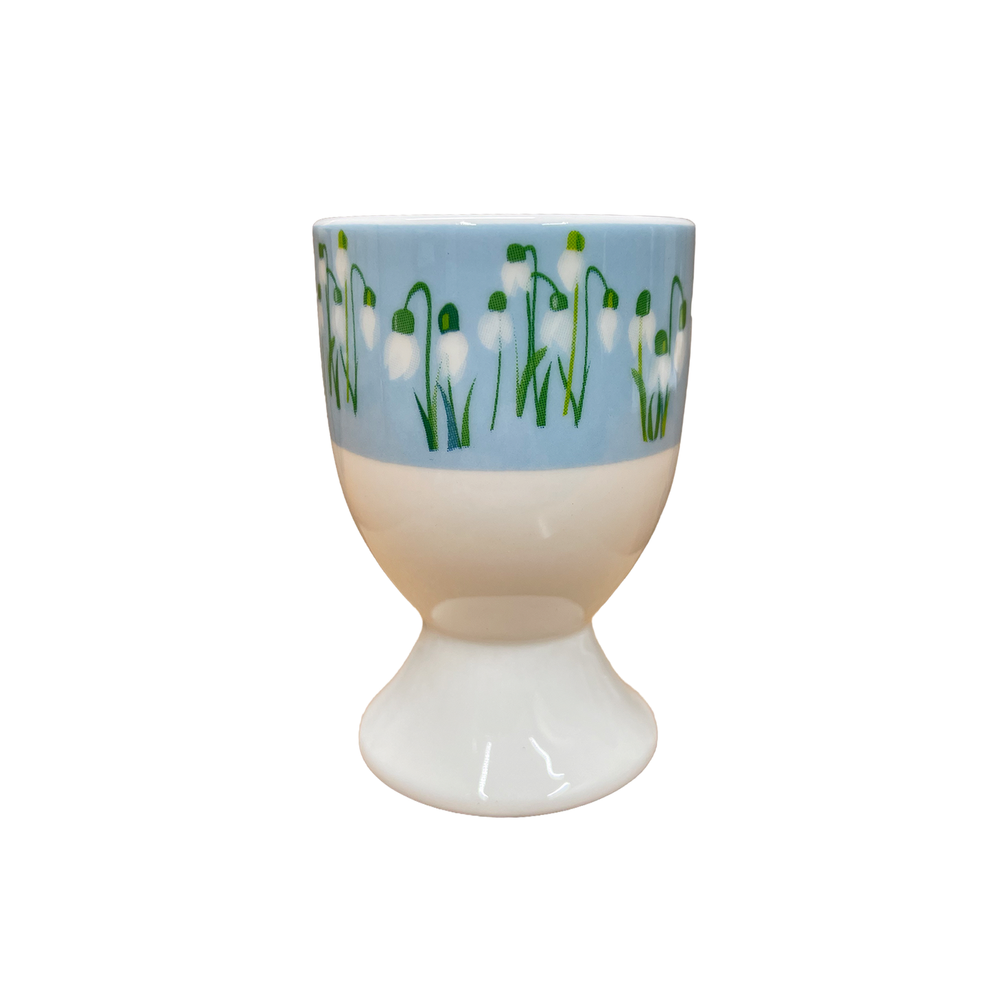 Snowdrops Wrap - Bone china eggcup