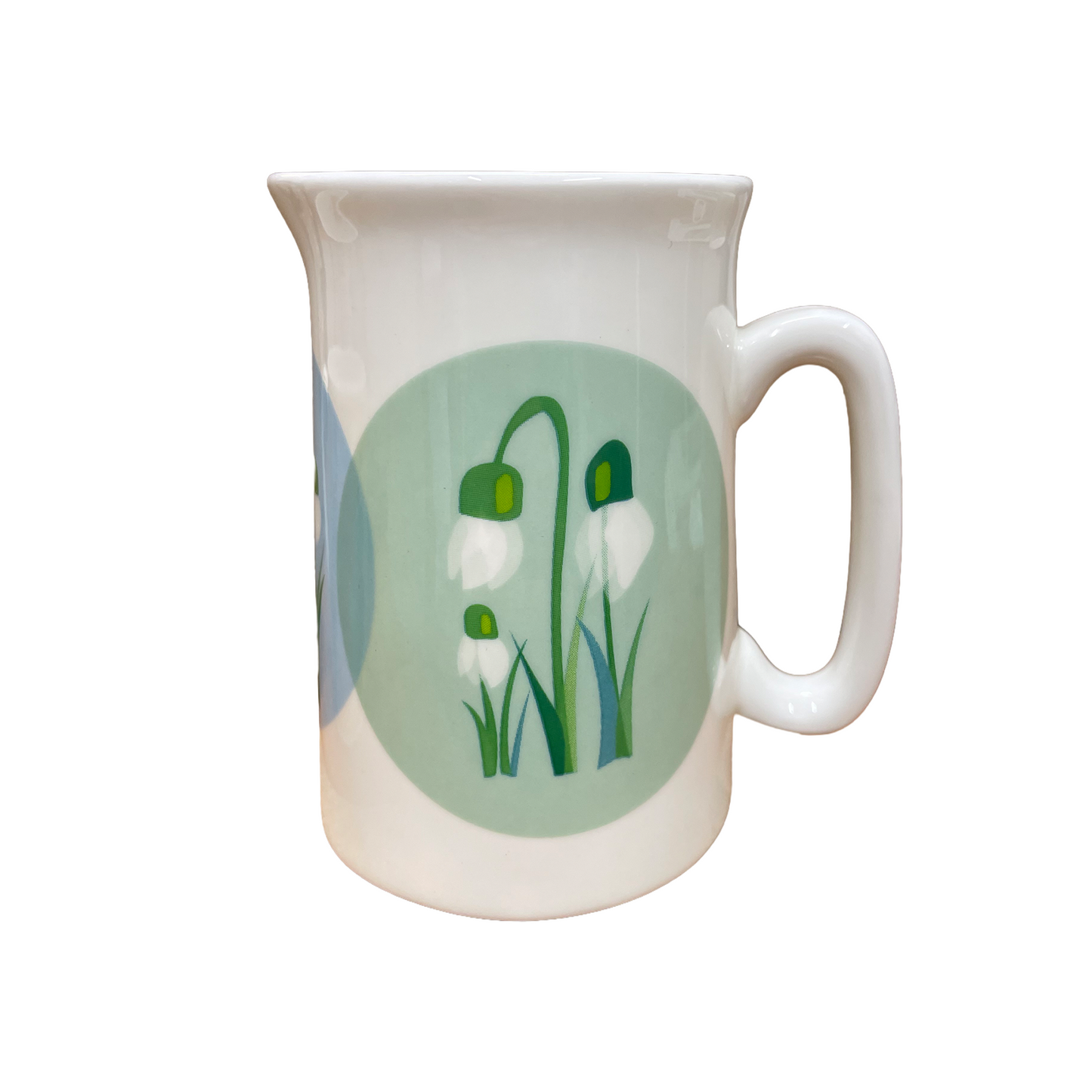 Snowdrops - Bone china jug