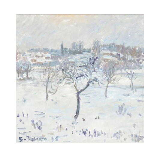 Snowy Landscape at Eragny - Christmas card pack