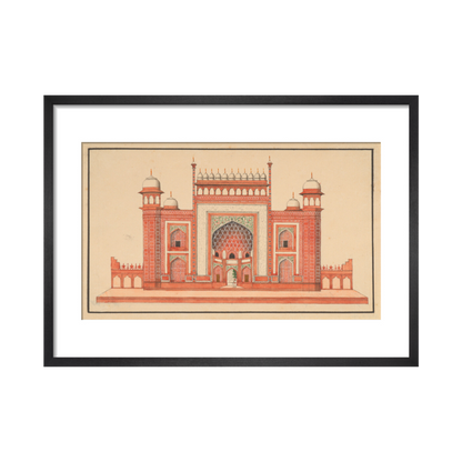 The Gateway to the Taj Mahal - Art print