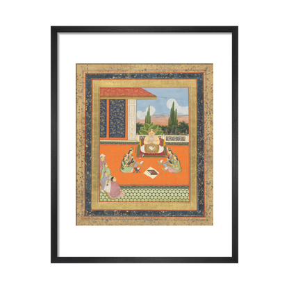 A study scene of young women - Art Print