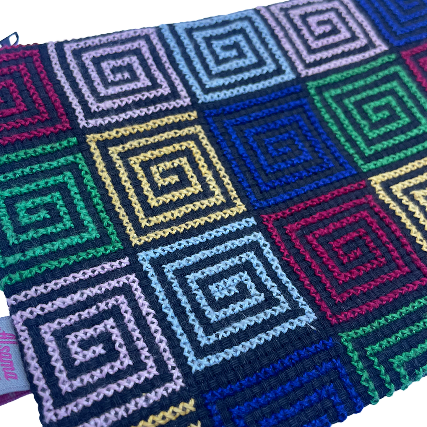Tatreez Embroidery - Zipped purse