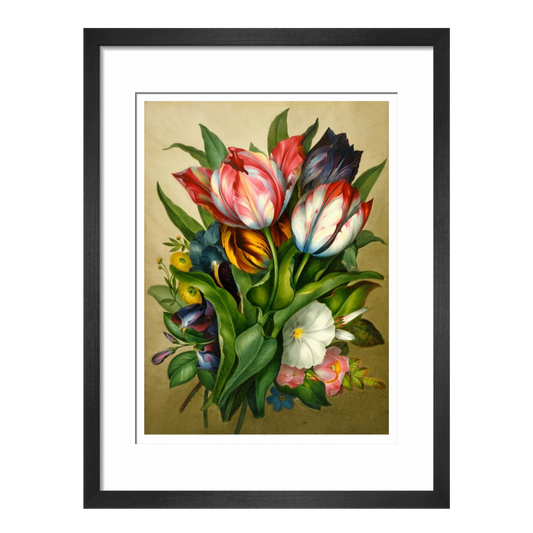 Spray of Tulips - Art print