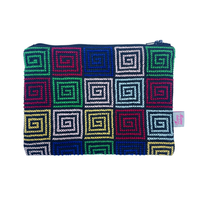 Tatreez Embroidery - Zipped purse